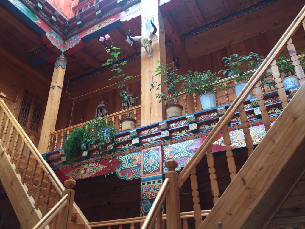 local Tibetian home
