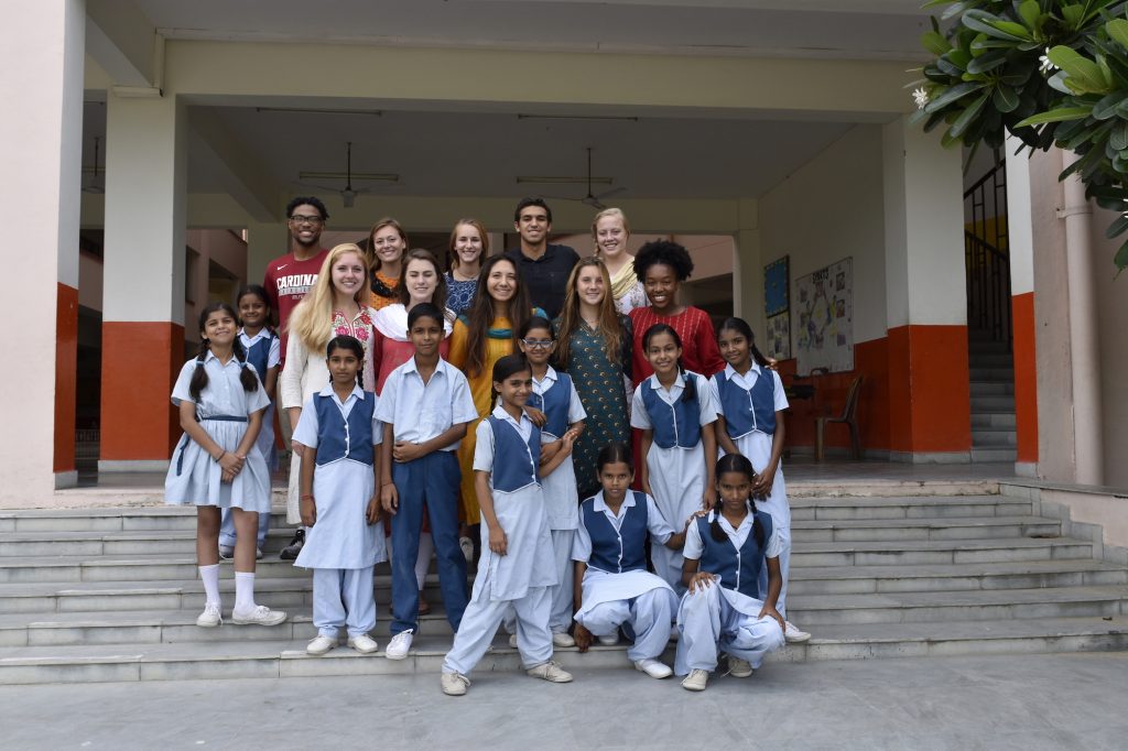 Judd Howard with Youth at VIDYA School