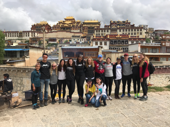 ACE in China 2017 Group Outside in Shangri-La