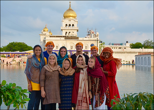 ACE in India Group at the Taj Mahal