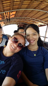 ACE Student-Athletes Riding with Vietnamese Coaches