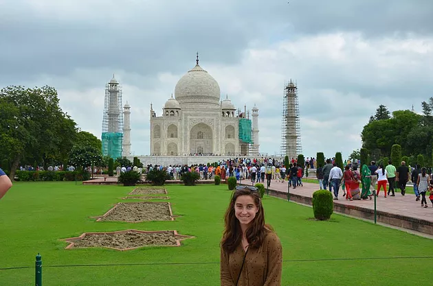 ACE Student-Athlete at the Taj Mahal