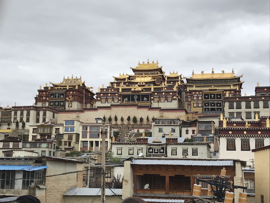 view of a monastery