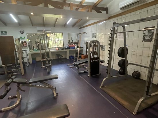 Photo of gym equipment in Costa Rica