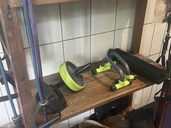 Photo of gym equipment in Costa Rica