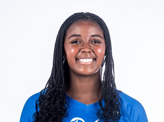 headshot wearing blue jersey